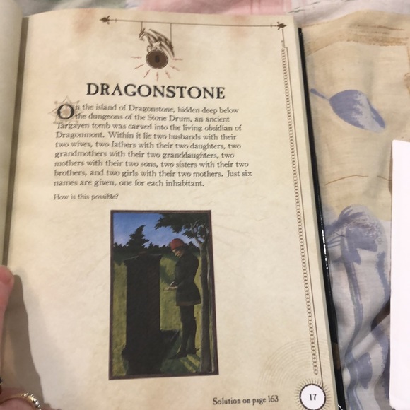 A Game Of Thrones puzzle quest book. Like new condition!! - Picture 6 of 11